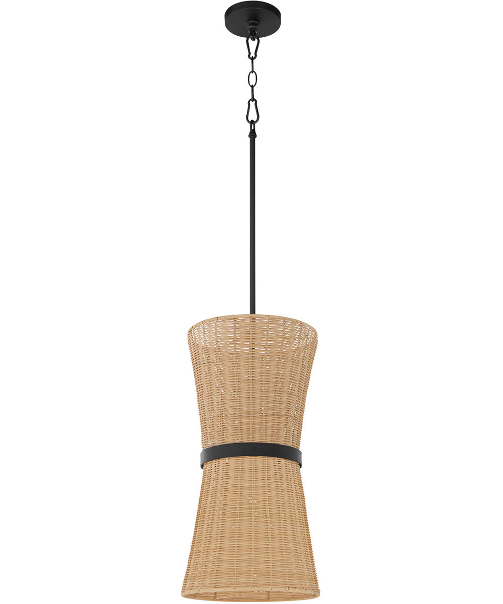 Fairview 2-light Pendant Matte Black