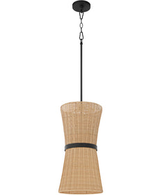 Fairview 2-light Pendant Matte Black