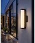 Vetra Small LED Outdoor Wall Sconce Black