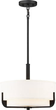 15"W Frankie 3-Light Pendant Aged Bronze