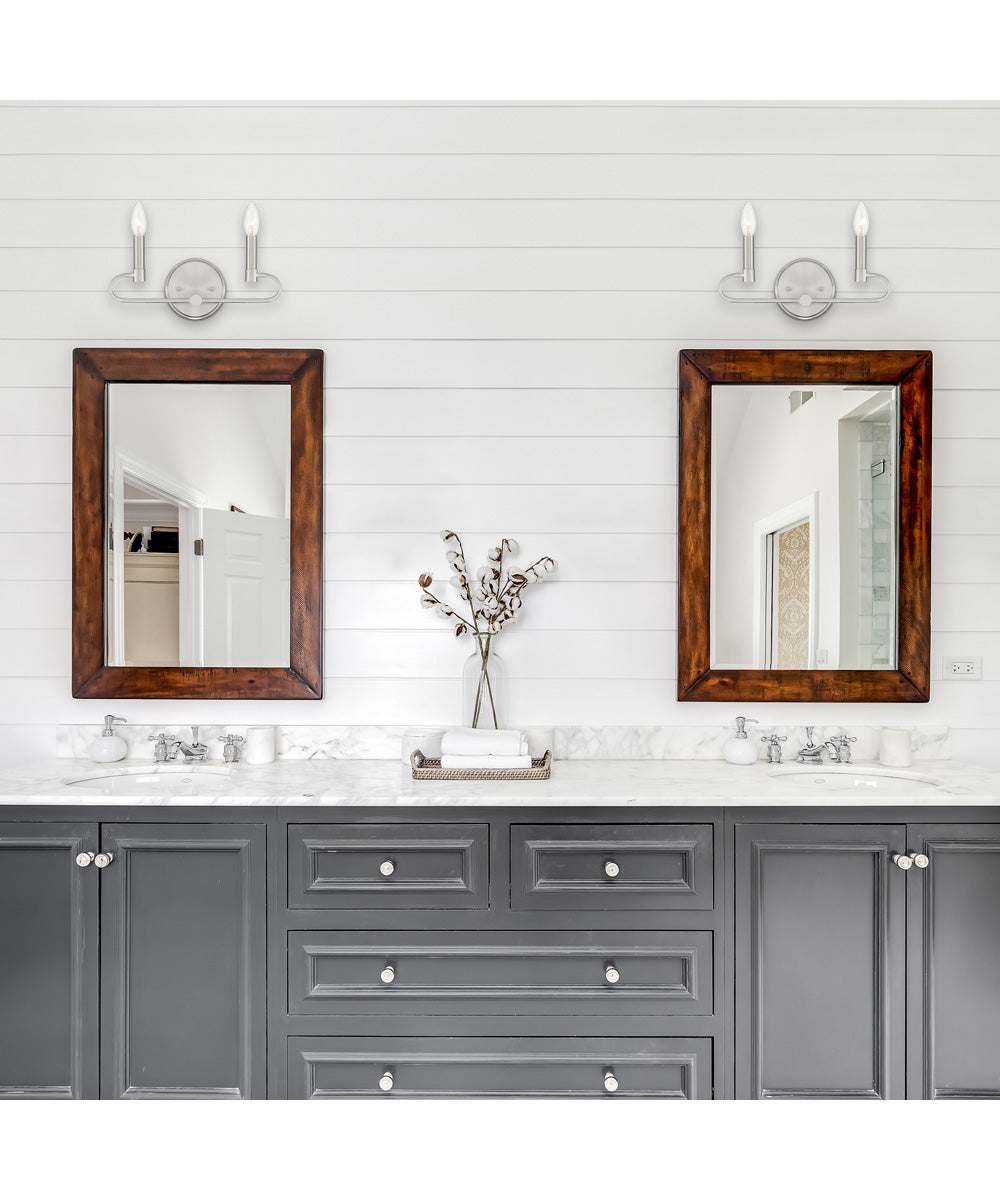 Summit 2 Light Vanity Brushed Nickel