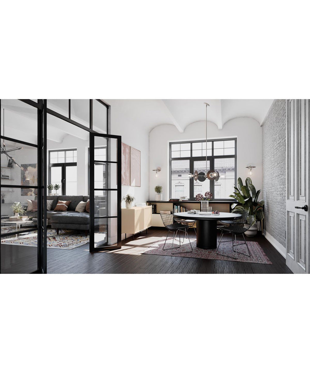 Trimble 4-Light Chandelier Brushed Nickel