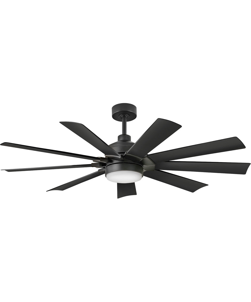 Turbine 60" LED Smart Fan Matte Black