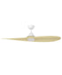 Surf 56 inch 2-Blade Marine Grade Fan w LED Matte White / White Oak