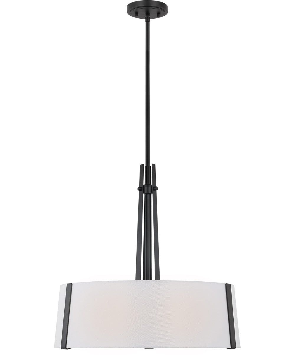 Flynn 3-Light Pendant Black