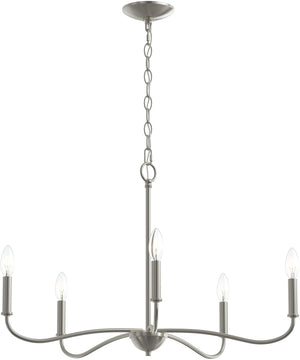 Ilia 5-Light Chandelier Brushed Nickel