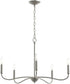 Ilia 5-Light Chandelier Brushed Nickel