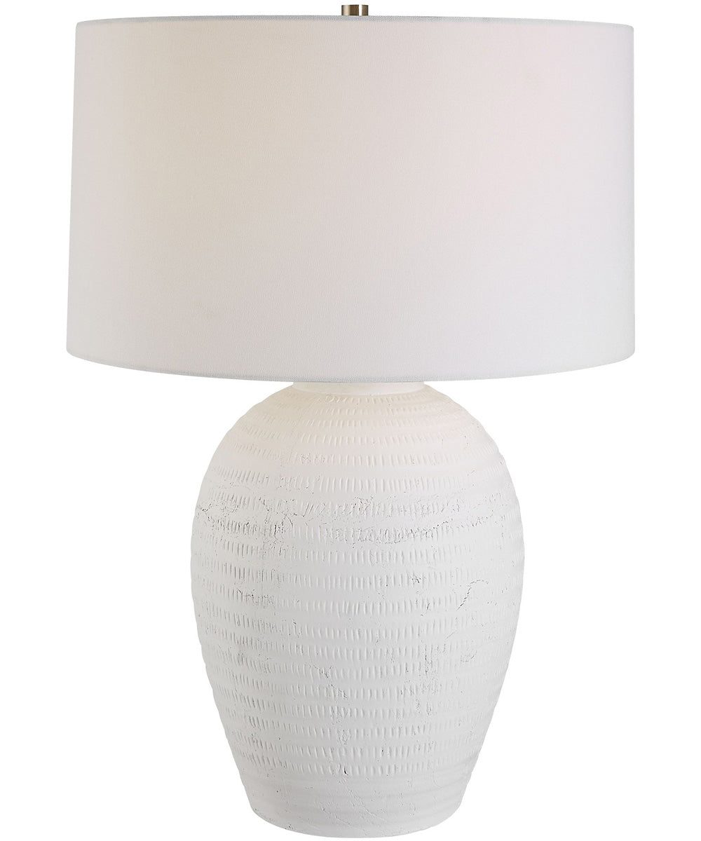Reyna Chalk White Table Lamp
