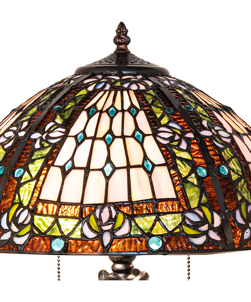 21" High Fleur-de-lis Table Lamp