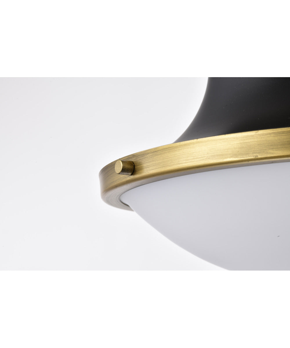 Lafayette 1-Light Pendant Matte Black