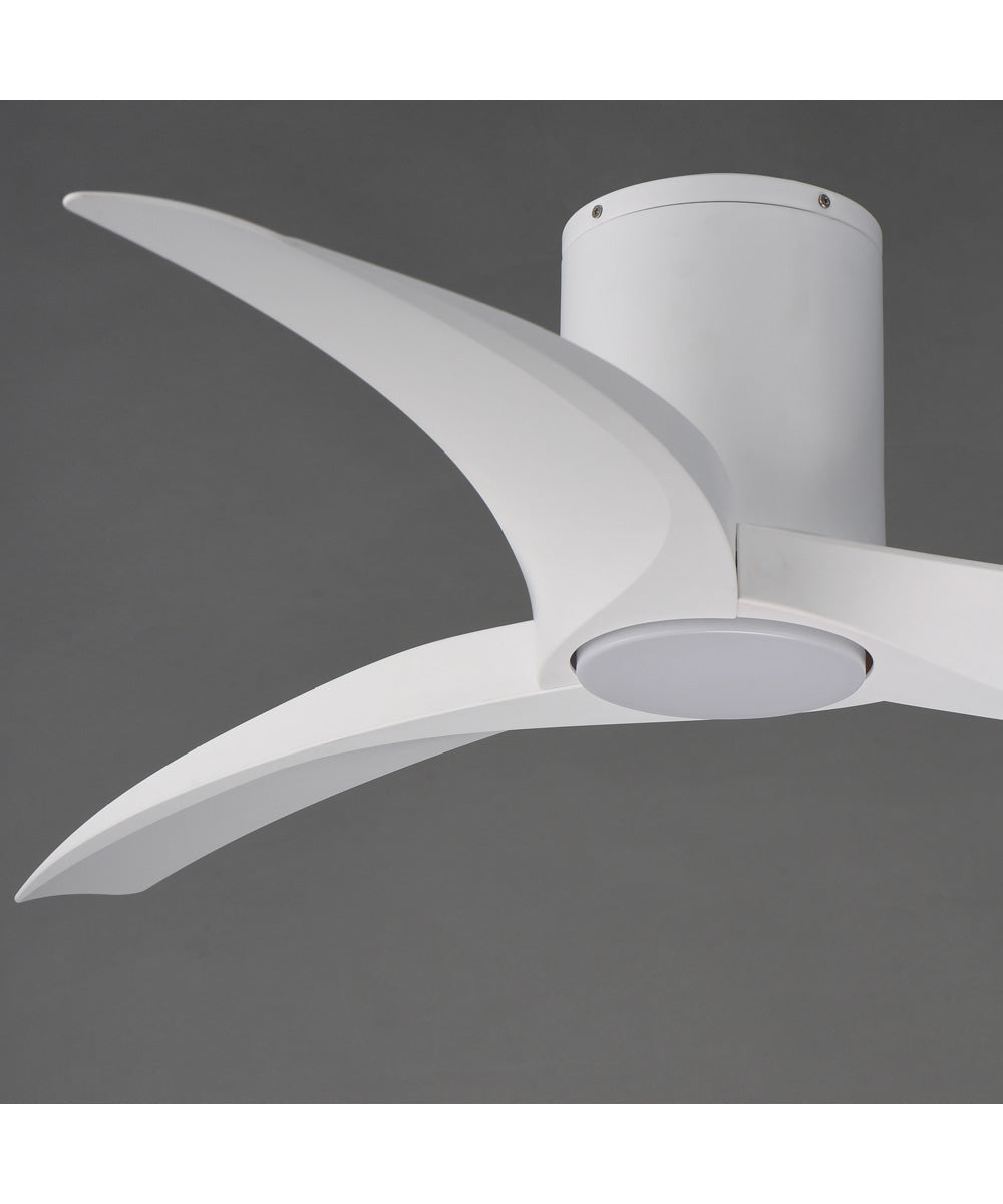 Drifter 52 inch Outdoor Hugger Fan w LED Matte White