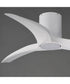 Drifter 52 inch Outdoor Hugger Fan w LED Matte White