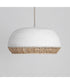 Tamba Large 1-Light Pendant Ivory