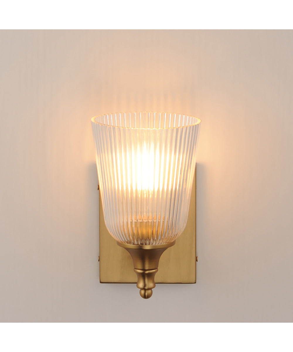 Julip 1-Light Bath Vanity Natural Aged Brass
