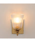 Julip 1-Light Bath Vanity Natural Aged Brass