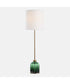 Lois Green Glass Buffet Lamp