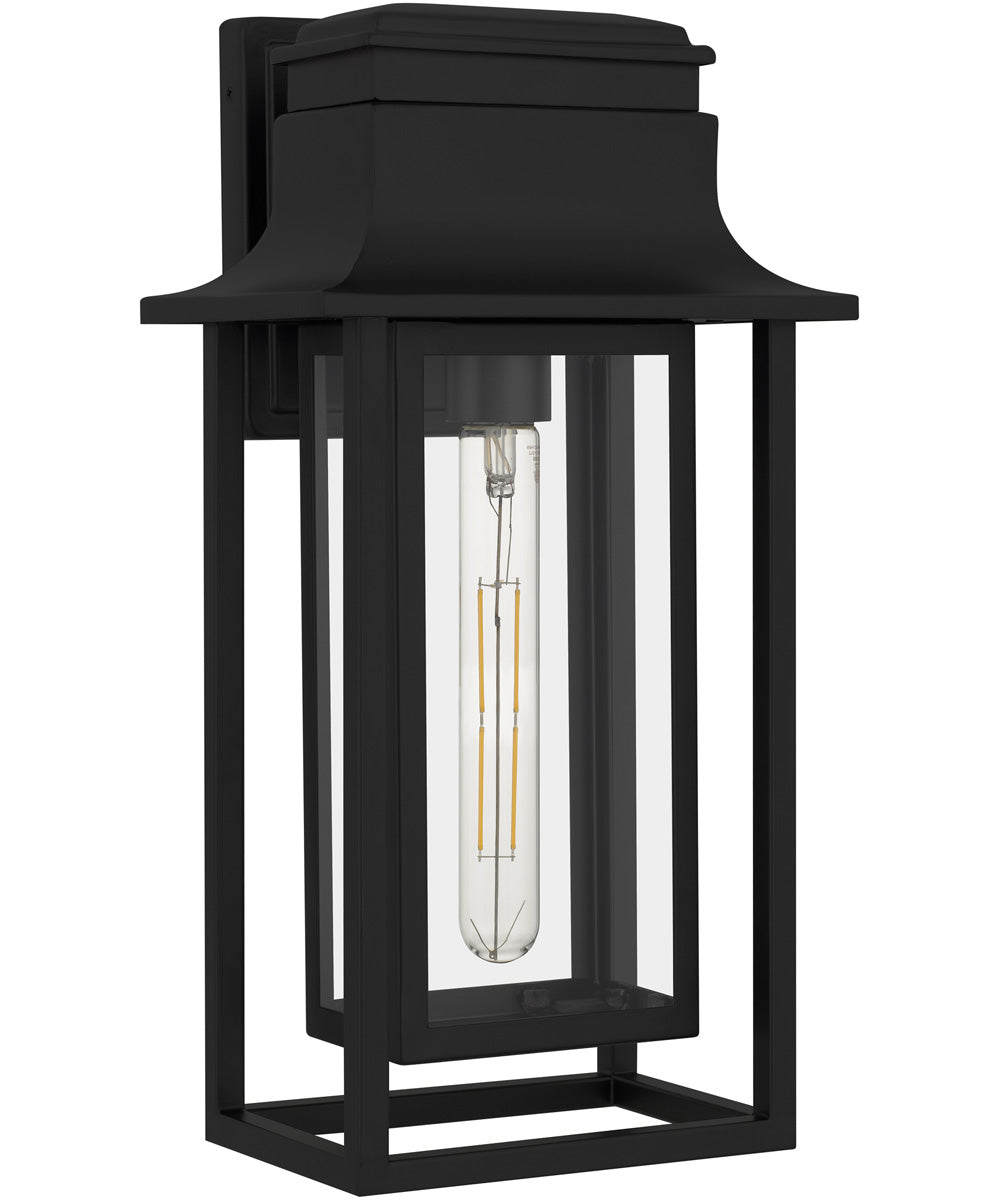 Garner 1-light Outdoor Wall Light Matte Black