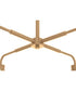 Pleated 4-Light Lighting Premium Bronze