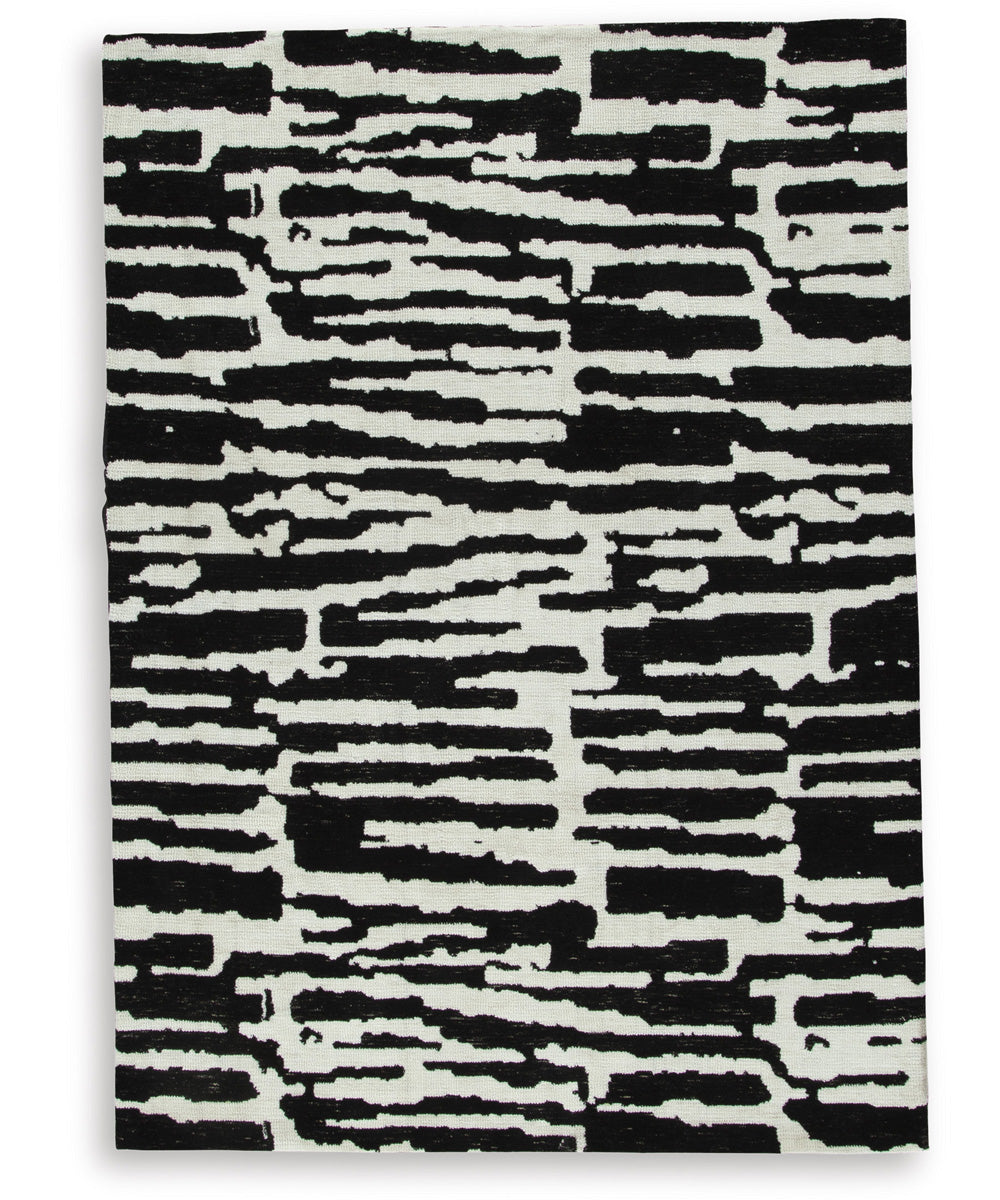 Bramshaw Medium Rug Black/Ivory