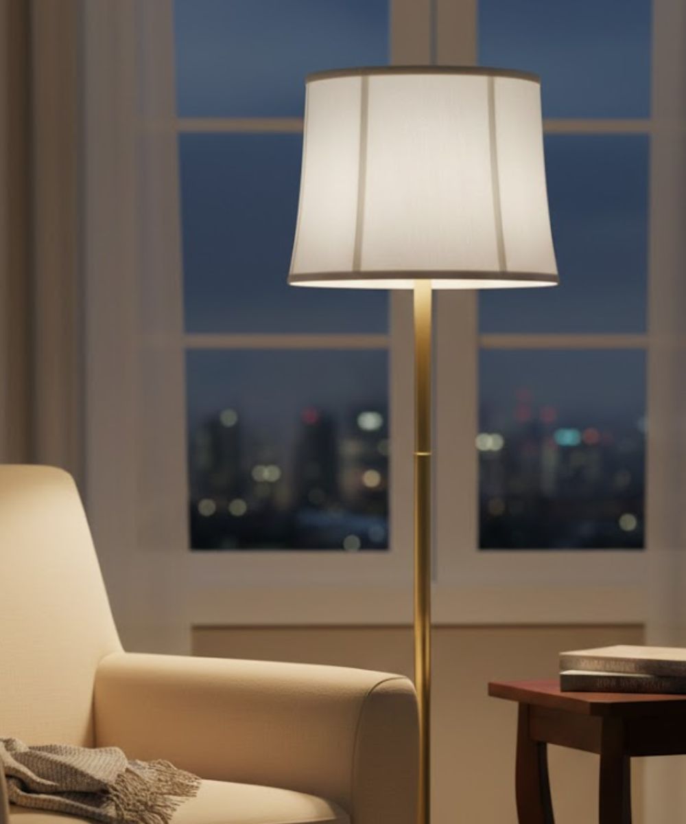 13x15x12 Ivory Shadow Deep Drum Softback Lampshade