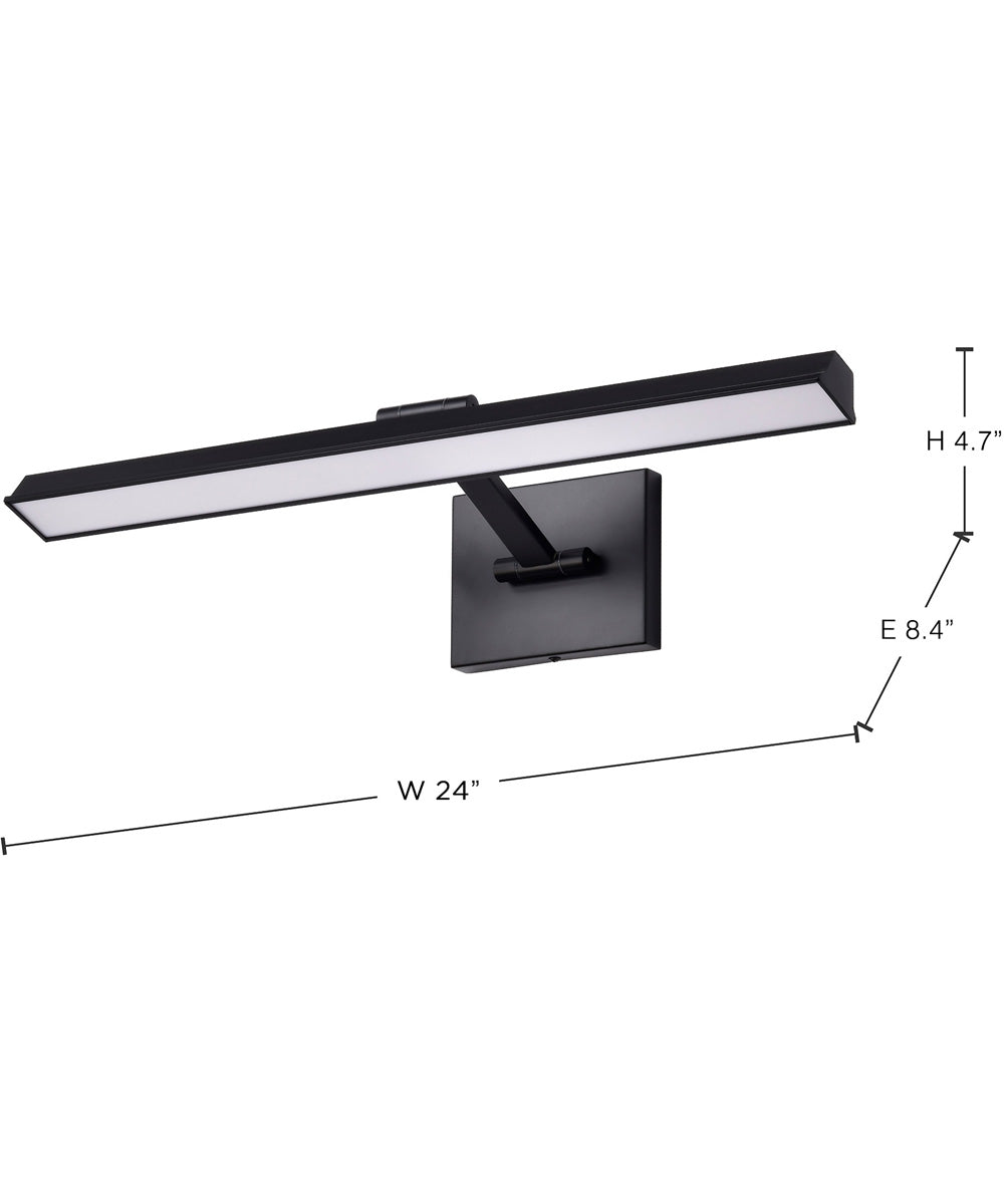 Hazel  Vanity & Wall Black