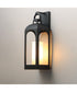 Marrakech 1-Light Wall Sconce Large Black