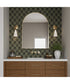 Gatsby 1-Light Sconce Matte Brass