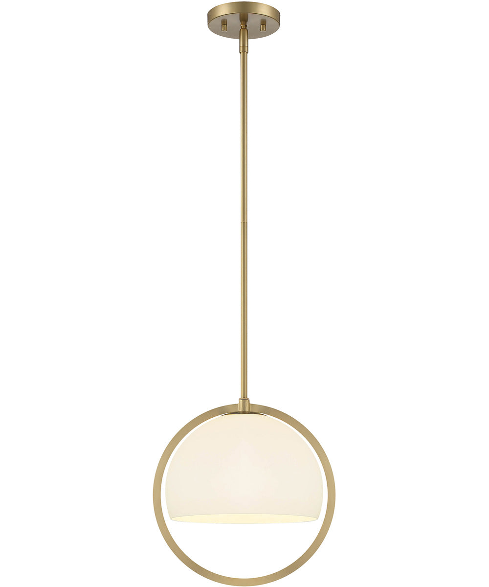 Eterna 1 Light Pendant Brushed Gold