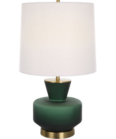 Trentino Dark Emerald Green Table Lamp