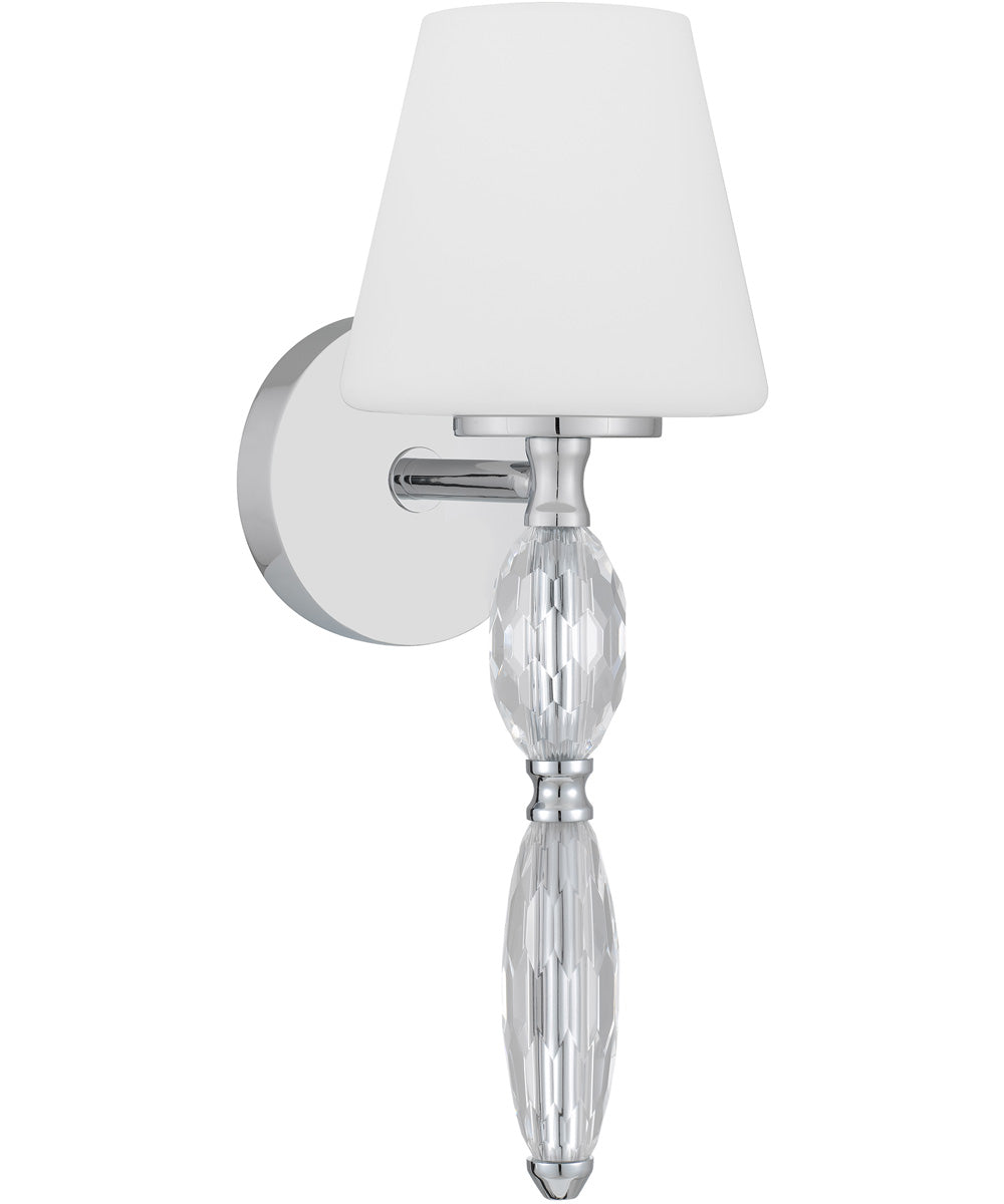 Stone 1-light Wall Sconce Polished Chrome