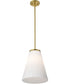 Royale 1-Light Pendant Burnished Brass