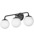 Julep 3-Light Medium Three Light Vanity in Black