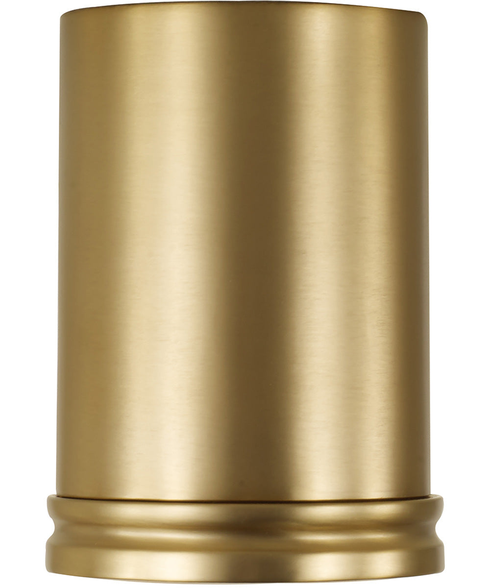 Griffin 1-Light Flush Aged Brass