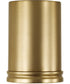 Griffin 1-Light Flush Aged Brass