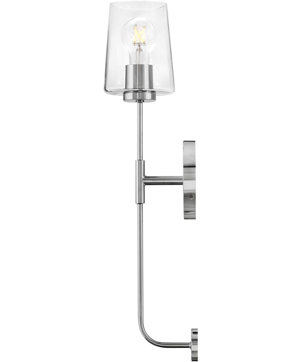 Kline 1-Light Medium Single Light Vanity in Chrome