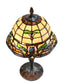 Jassmyne 18.5 Inch  Tall Handmade Tiffany Table Lamp
