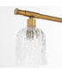 Meriam 4-light Bath Vanity Light Brushed Brass