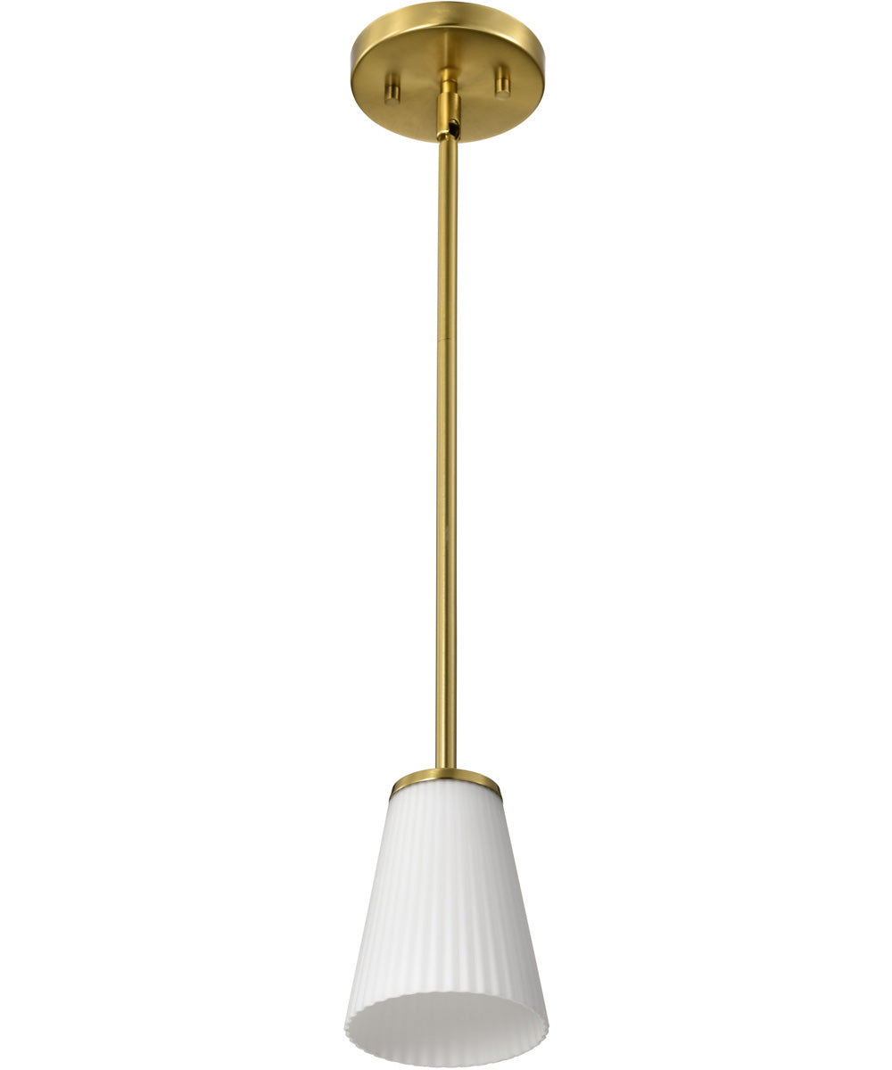 Royale 1-Light Pendant Burnished Brass