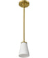 Royale 1-Light Pendant Burnished Brass