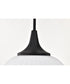 Solara 1-Light Pendant Matte Black