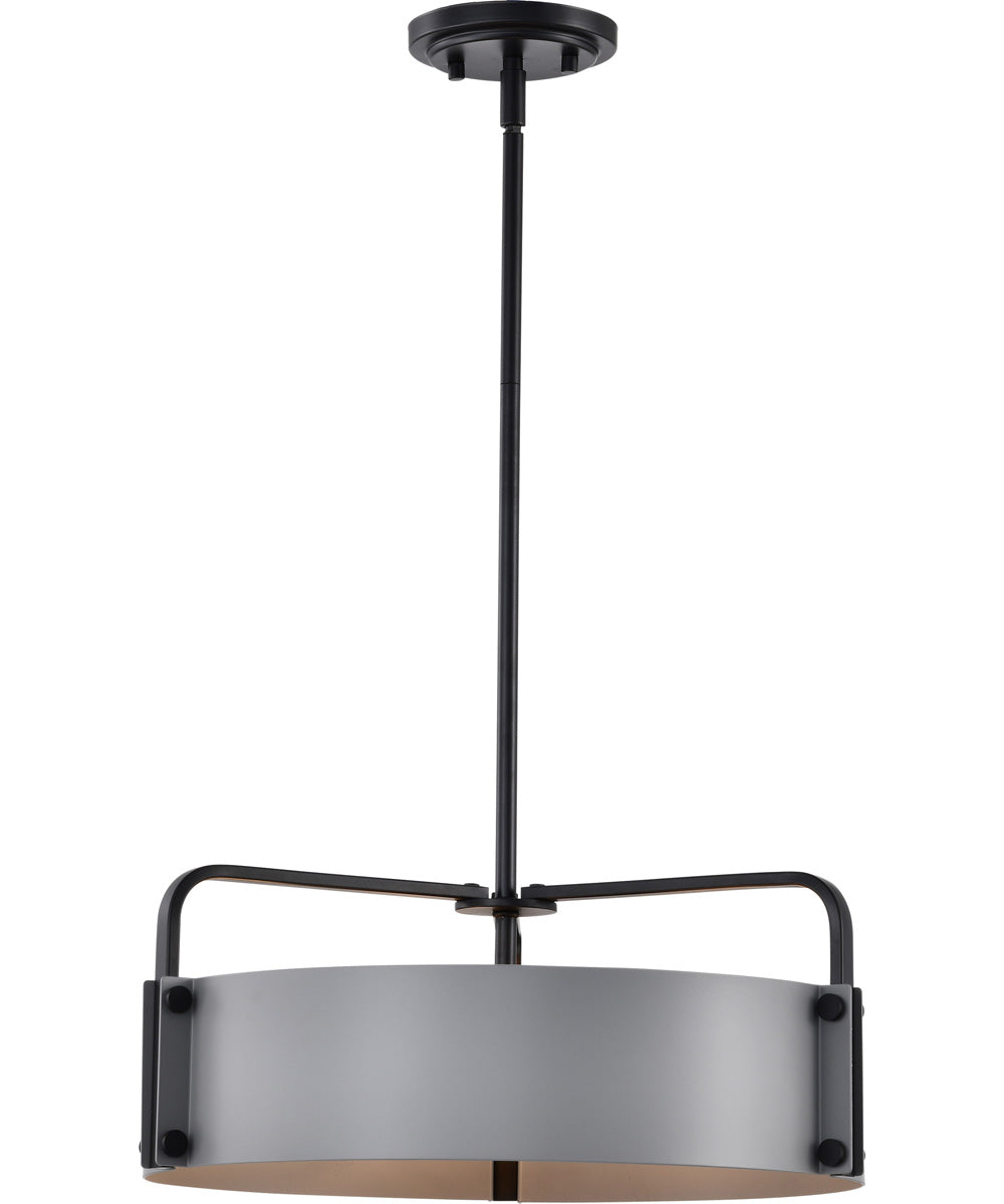 Altos 4-Light Pendant Matte Gray