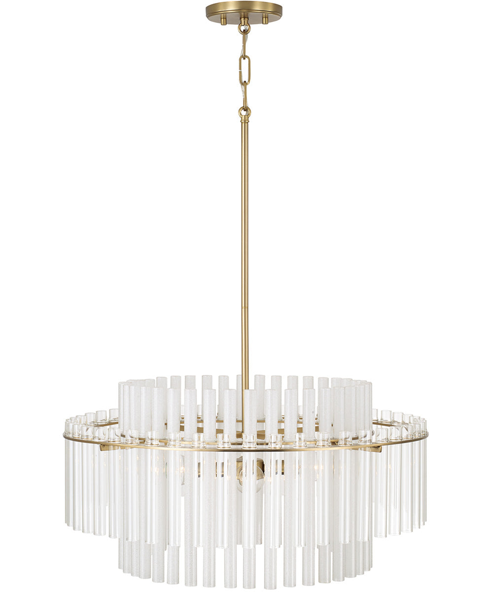 Blair 4-Light Pendant Aged Brass