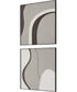 Joel Modern Wood Wall Art Set of 2