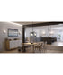 Vertex 1-Light Etched White Foyer Light Matte Black