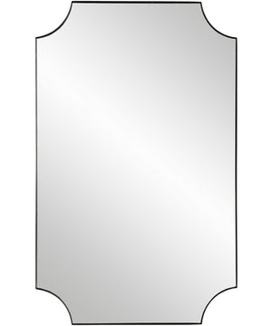 20x32" Wall Mirror in Satin Black
