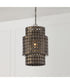 Eliana 1-Light Pendant Dark Brass
