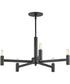 Emana 5-Light Chandelier Black