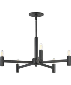 Emana 5-Light Chandelier Black