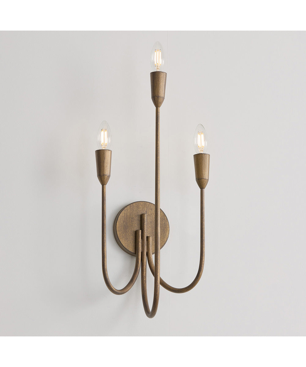Marley 3-Light Sconce Mystic Bronze