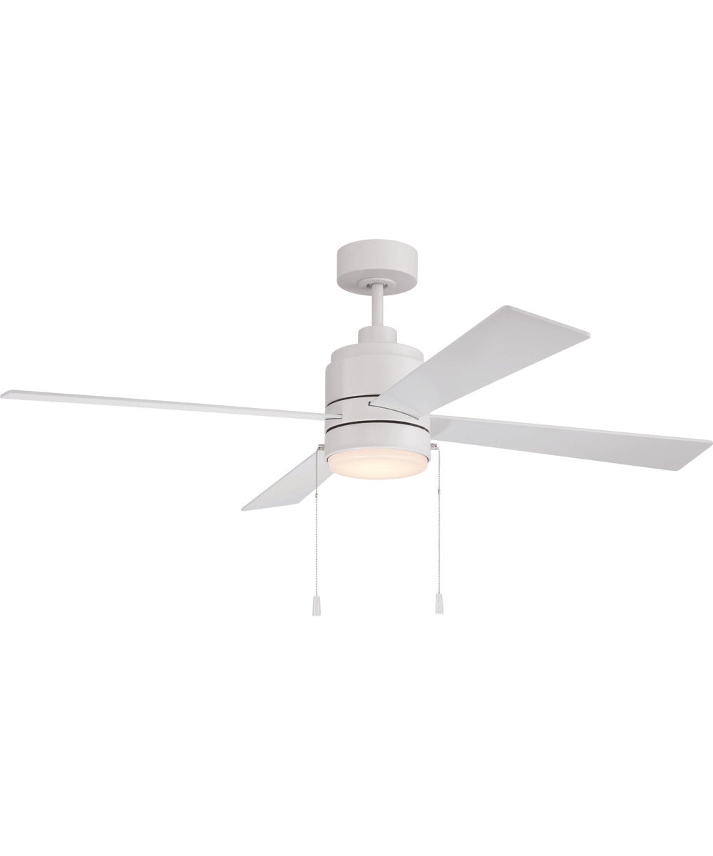 Energy Star McCoy 52" 4 Blade Ceiling Fan 1-Light Fan White